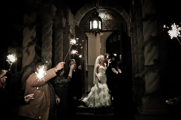 new years eve wedding sparklers - two little birds planning